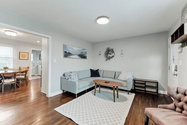 Enjoy kicking back in our welcoming open floor plan!