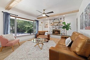 Cozy vibes and warm memories in this stunning living room! 