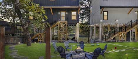 2 Luxury High End River Front New Construction Houses on the Guadalupe River Float Directly in front of the property Amazing Views 3 Balcony's per property. Houses are in the trees!
