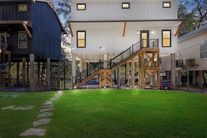 Welcome to this stunning riverfront retreat on the beautiful Guadalupe River! Nestled along the water’s edge, this home perfectly blends rustic charm with modern comfort. Picture yourself relaxing on the deck, taking in serene river views, surrounded by lush trees and the peaceful sounds of nature. With direct access to the river, it's ideal for swimming, tubing, or simply unwi...