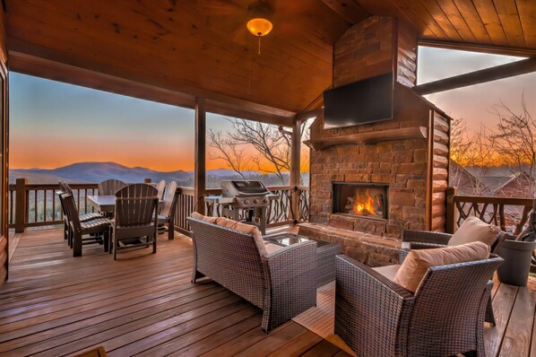 Entry Level Outdoor Fireplace