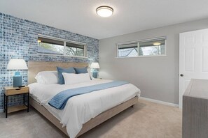 Bedroom 1 with TV