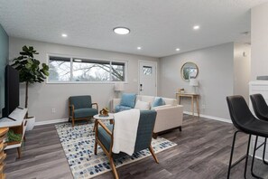 Living Room with Smart TV