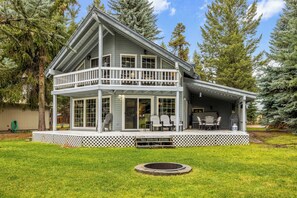 Backyard with Golf Course Views