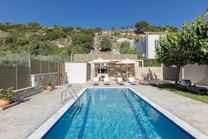 Elegant Crete Villa | Villa Royce | 3 Bedrooms | Private Pool | Amazing Views of the Cretan sea | Agia Triada