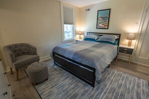 Indulge in relaxation on our extra comfortable queen memory foam bed