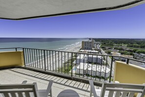Large Balcony to Enjoy Views of the Ocean and Surrounding Area, See for Miles!