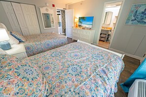 - Cozy and stylish bedroom designed for the perfect night’s rest and relaxation - Soft bedding, warm lighting, and a calming atmosphere make this space feel like home - Settle in, watch your favorite show, and wake up refreshed for the day ahead