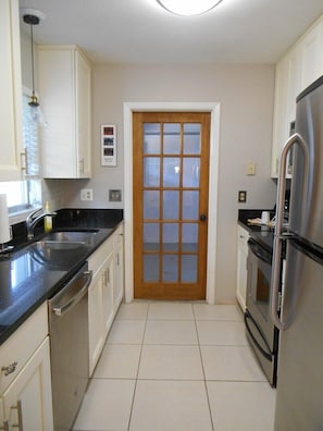 Kitchen to Garage