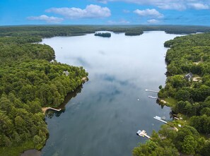 Three Mile Lake Aerial