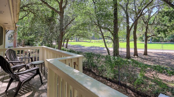Balcony with Golf Course Views