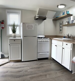 Kitchen: large, full size refrigerator