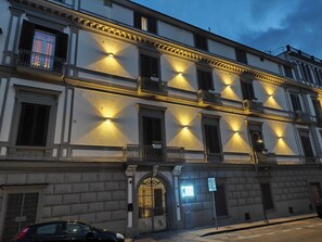 Front of property – evening/night