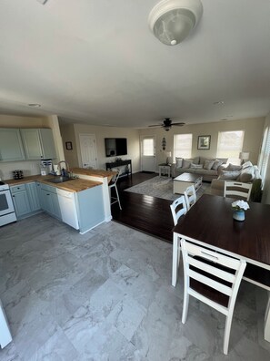 Kitchen/Dining/Living
