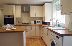 Kitchen at Cobblestone Cottage, Bishopton near Ripon