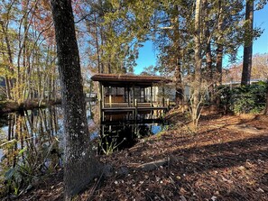 Boat House from edge of lot