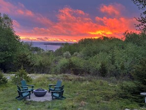 Sunrise from the deck (unaltered)
