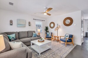 Cozy living room space