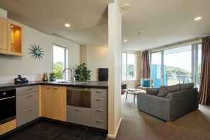 2 bedroom ocean view apartment with lift access