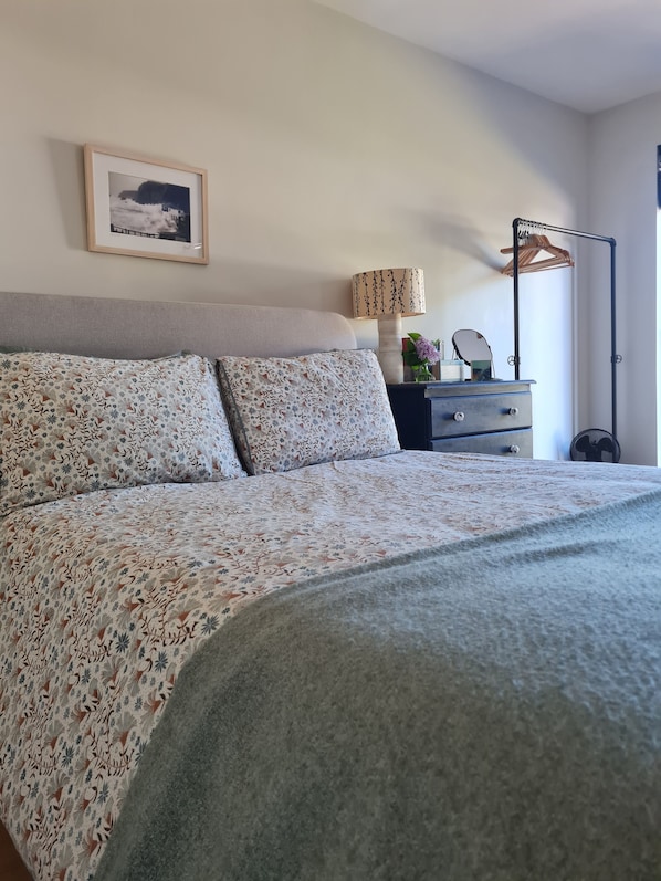 comfy double bed