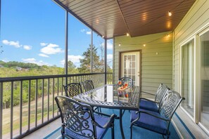 Soak in the Ozarks as you relax on the screened in back deck!