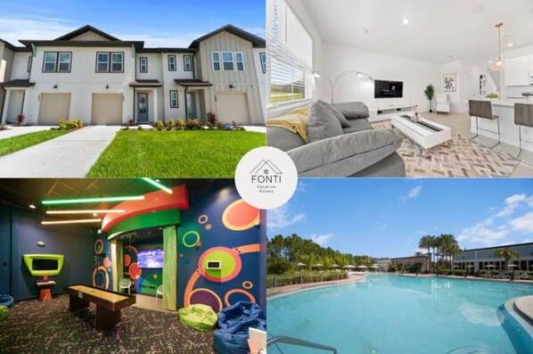 The Enclave Amenities!#Disney #Parks #kingdom #springs #Vacation #Rental #waterpark #davenport #Kissimmee #Orlando #universal #citywalk #legoland #shortstay #longstay #championsgate #resort #golf #enclave #championsgatevacation