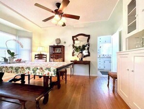 separate dining area 