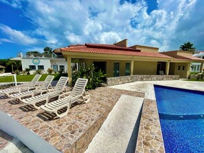 Villa Martini, A8, in Costa del Sol on Cozumel end, near dive & snorkel sites