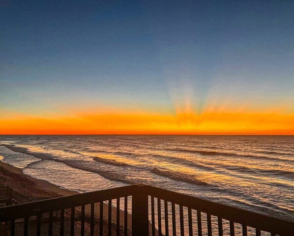 Sunrise from the Master Balcony!