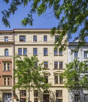 Fassade der Unterkunft