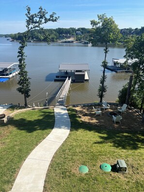 Dock View from Top Level Deck