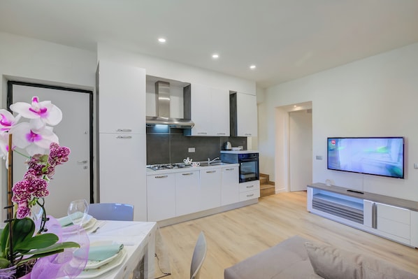 Living and dining room
