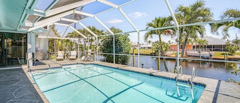 Cape Coral Vacation Rental | 4BR | 3BA | 2,204 Sq Ft | 1 Minor Step to Enter