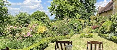 Table sur terrasse 12 personnes avec ralonge