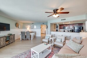Seating for friends and family.