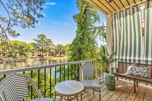 Wonderful water views off the balcony!