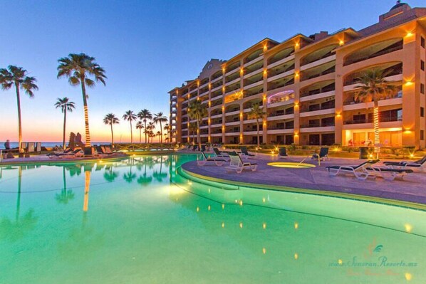 Welcome to Sonoran Spa Resort, Free and secure parking in front of your Condo's building.
