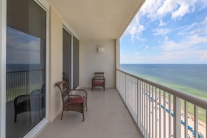 Private Balcony with stunning views