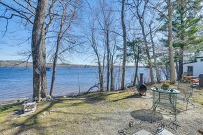 Exterior | Backyard | Outdoor Dining Area | Hermon Pond Access