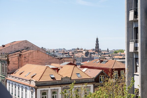 Blick von der Unterkunft