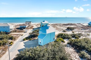 Just a short walk to the white sand beaches of Fort Morgan