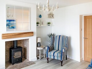 Living area | Flag Cottage, Sandyhills