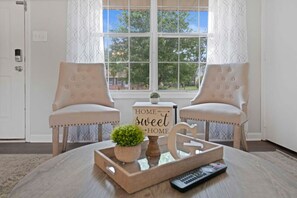 Cozy sitting area