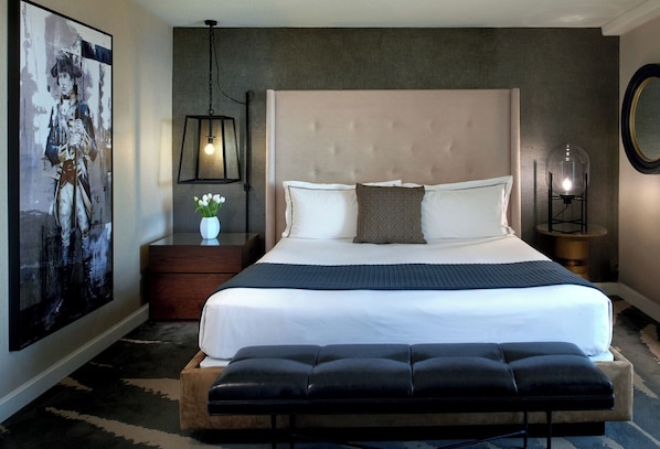 Comfortable King bed