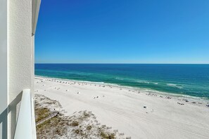 Private balcony view