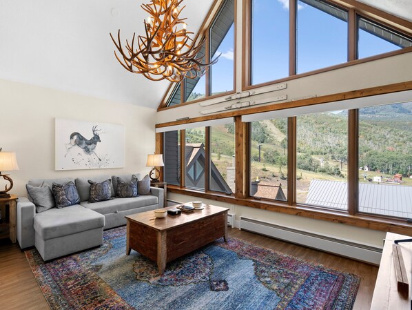 Living Area with Sleeper Sofa