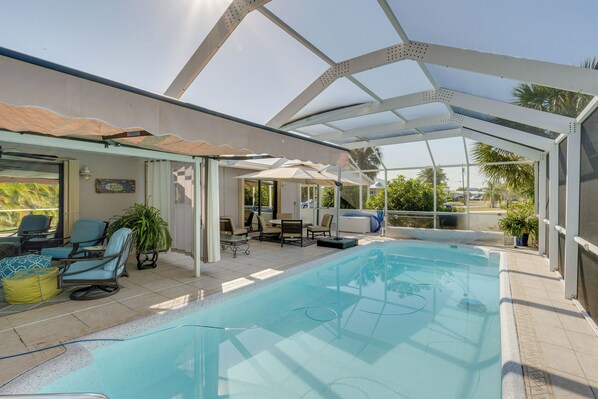 Port Charlotte Vacation Rental | 3BR | 2BA | 2 Steps to Enter | 1,670 Sq Ft