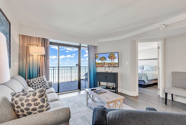 Views to the ocean from your living room