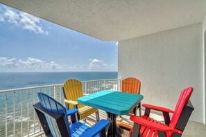 Private balcony