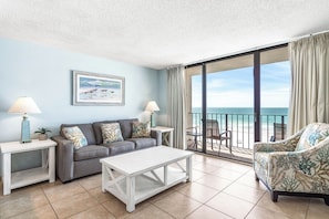 Gulf front living room
